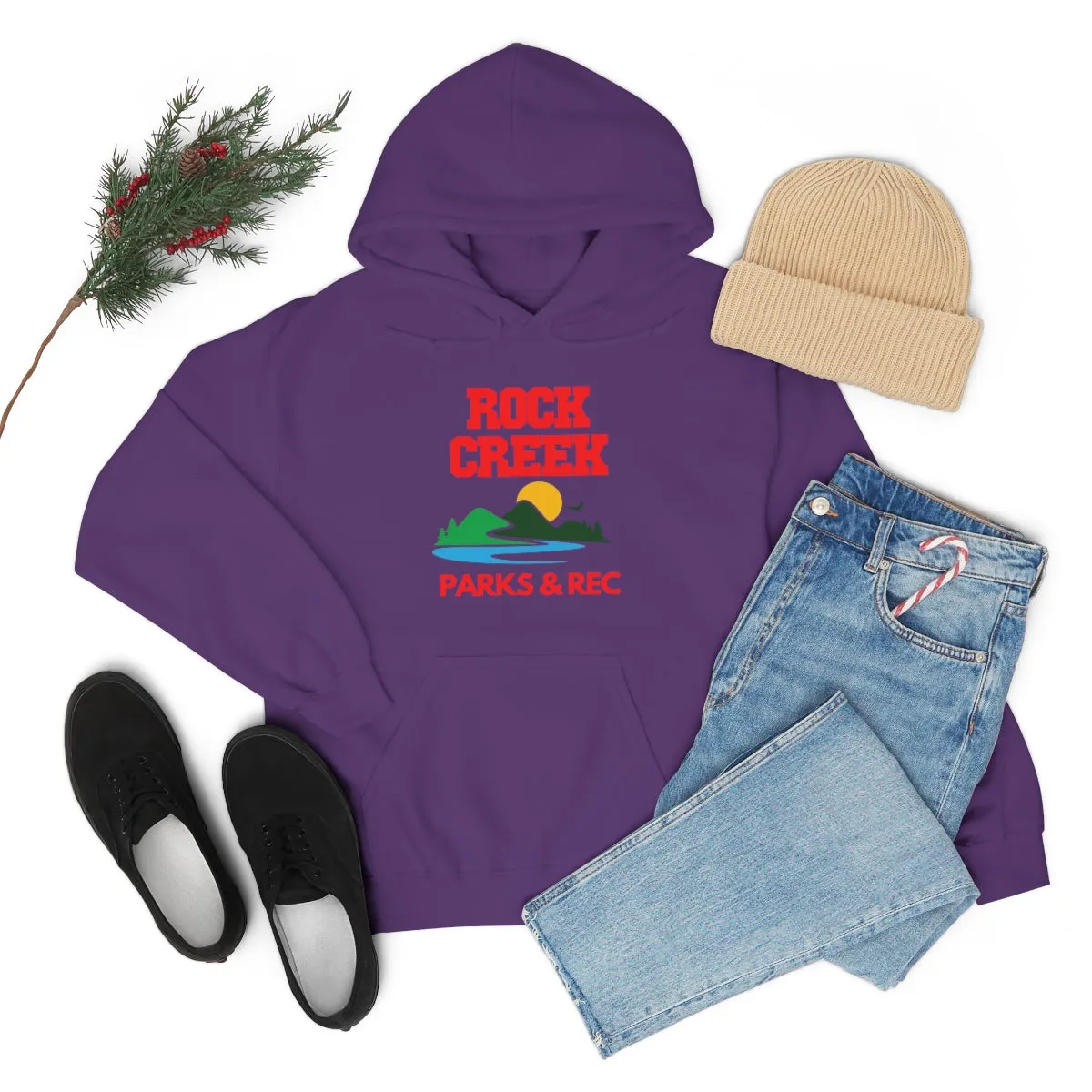 Rock Creek Parks & Rec Unisex Heavy Blend™ Hooded Sweatshirt