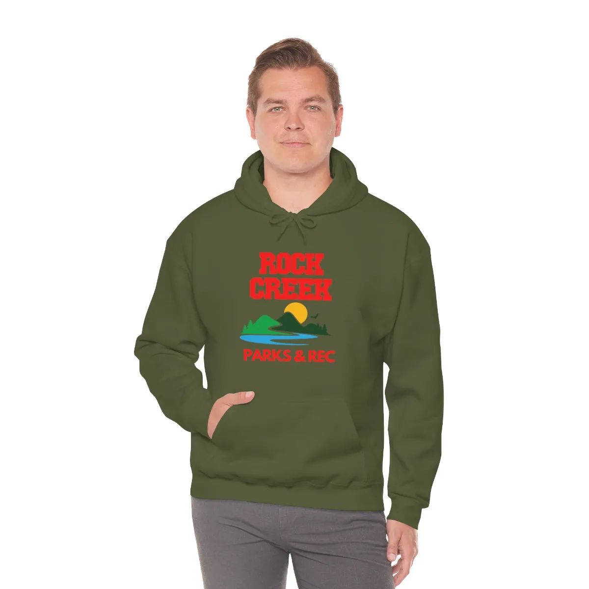 Rock Creek Parks & Rec Unisex Heavy Blend™ Hooded Sweatshirt