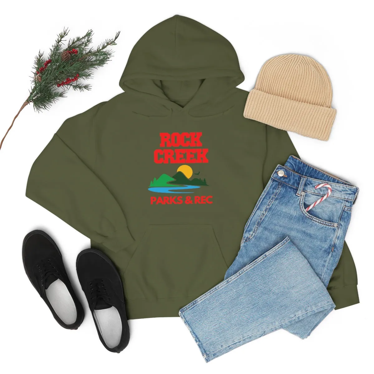 Rock Creek Parks & Rec Unisex Heavy Blend™ Hooded Sweatshirt