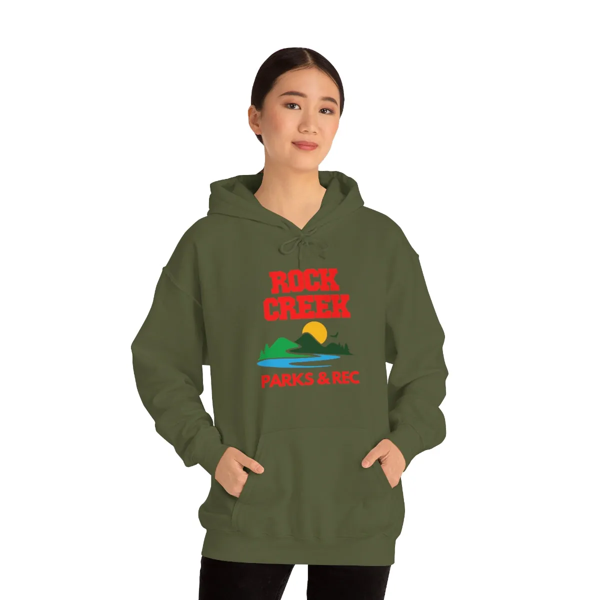 Rock Creek Parks & Rec Unisex Heavy Blend™ Hooded Sweatshirt