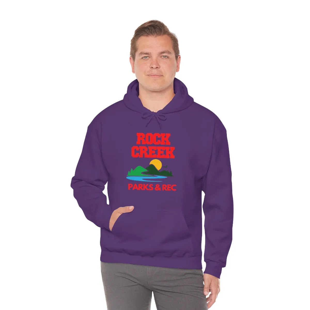 Rock Creek Parks & Rec Unisex Heavy Blend™ Hooded Sweatshirt