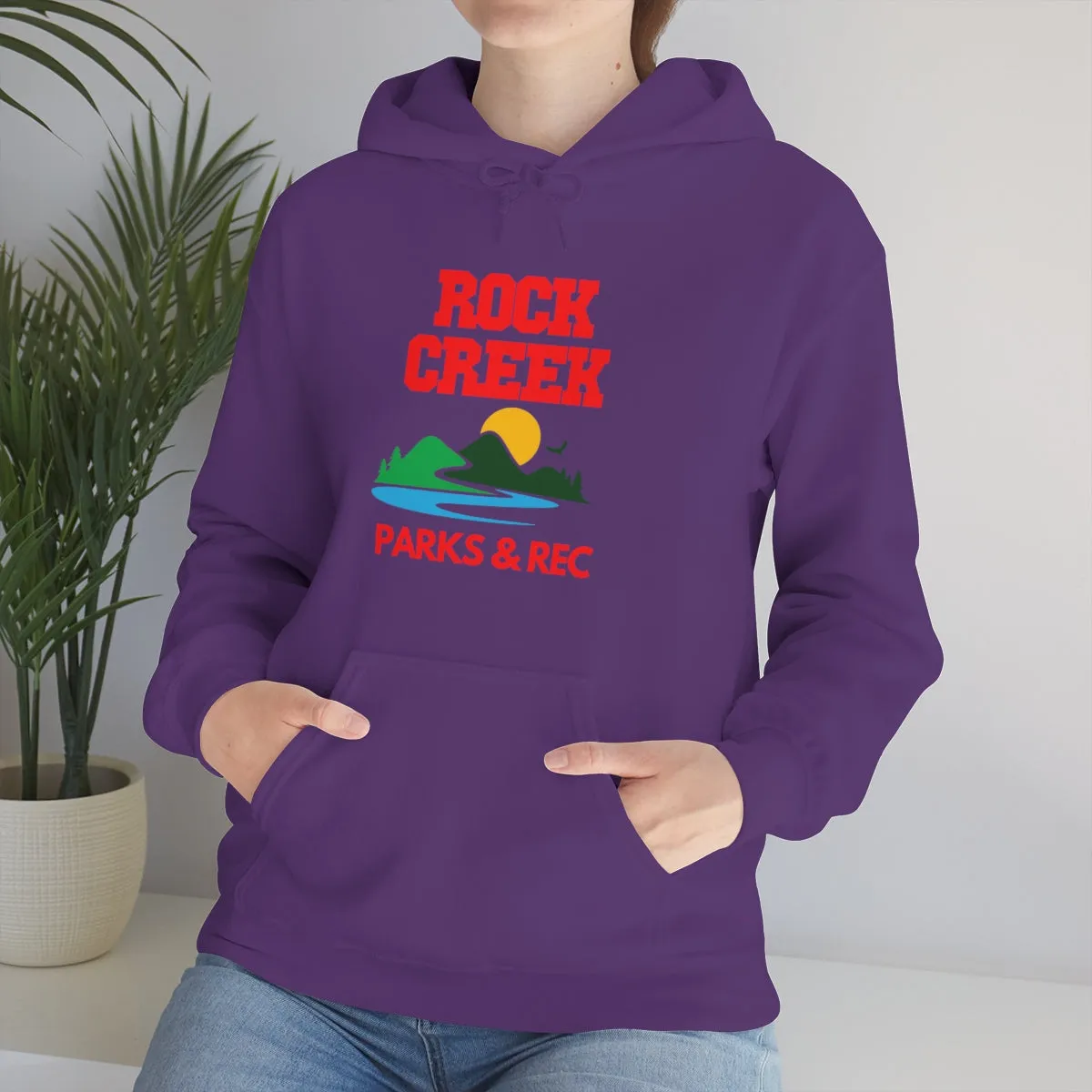 Rock Creek Parks & Rec Unisex Heavy Blend™ Hooded Sweatshirt