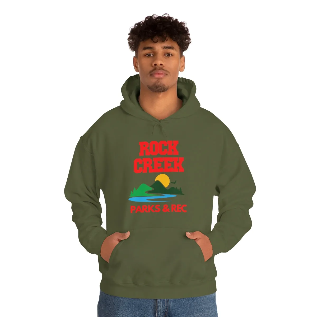 Rock Creek Parks & Rec Unisex Heavy Blend™ Hooded Sweatshirt