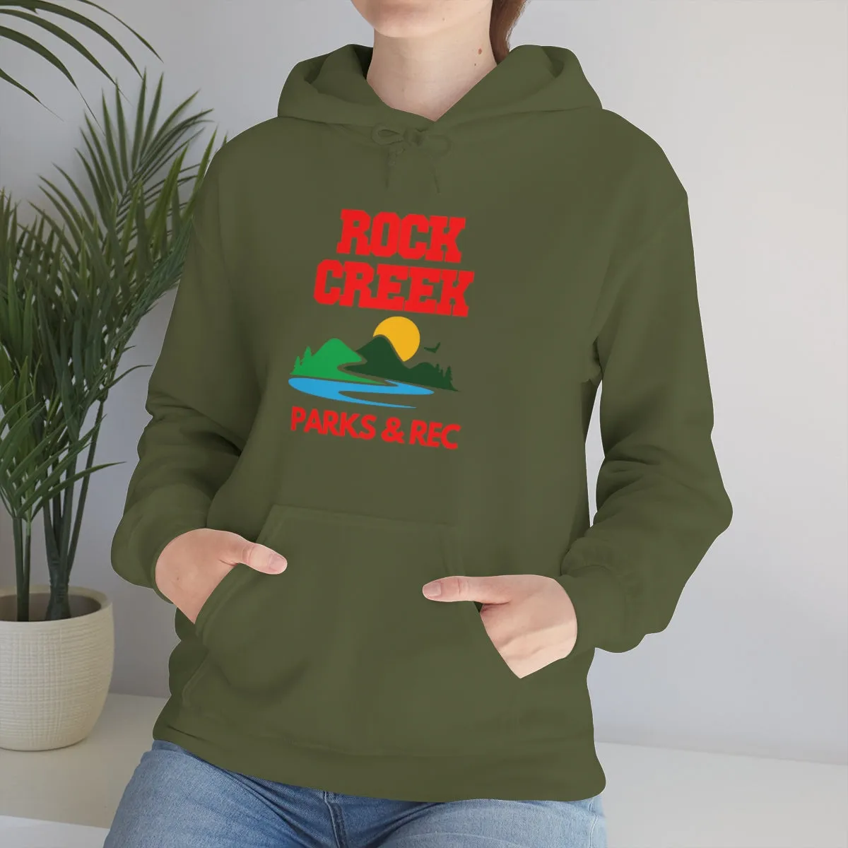 Rock Creek Parks & Rec Unisex Heavy Blend™ Hooded Sweatshirt