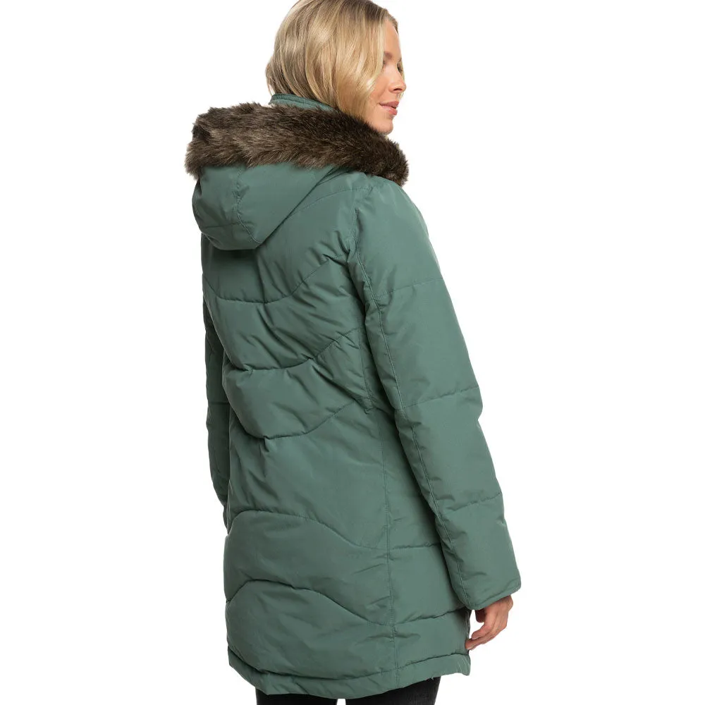 Roxy Ellie Jacket - Spinach