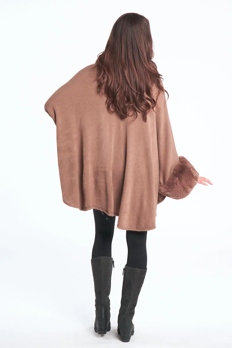 Sable Deluxe Cuddle Faux Fur Wrap