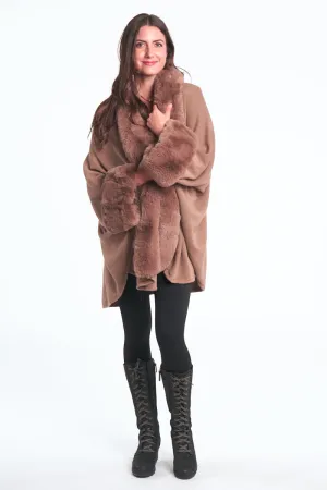 Sable Deluxe Cuddle Faux Fur Wrap