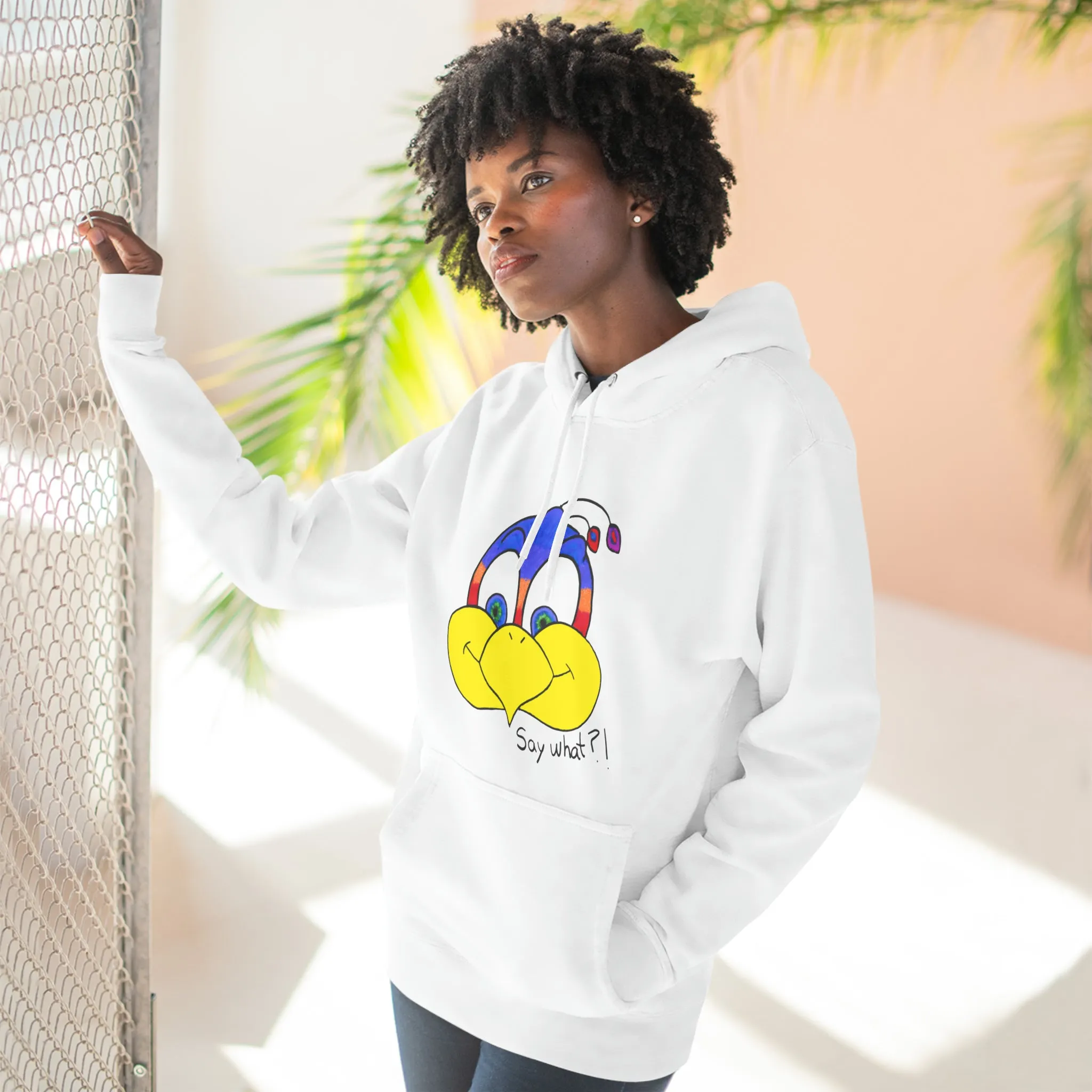 Say what?! Unisex French Terry Hoodie