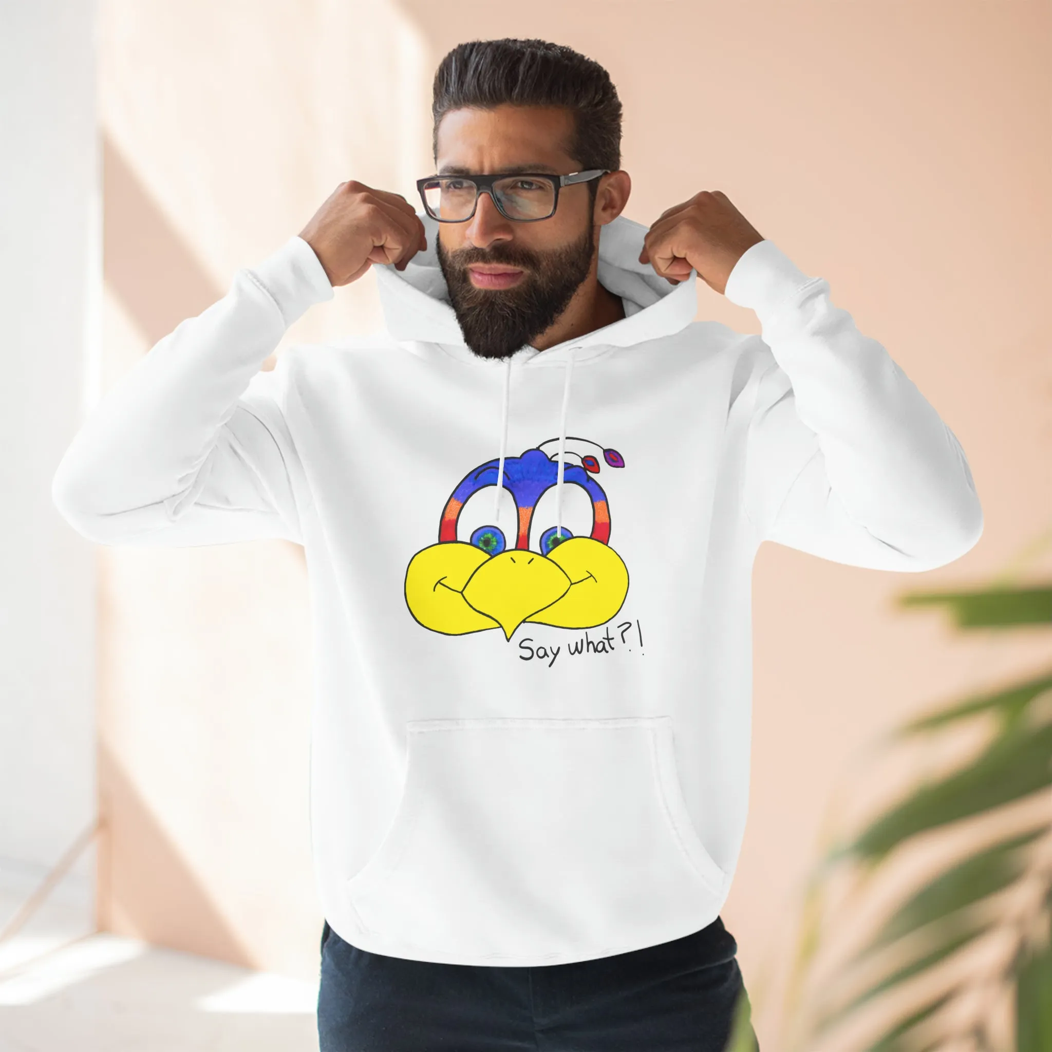 Say what?! Unisex French Terry Hoodie
