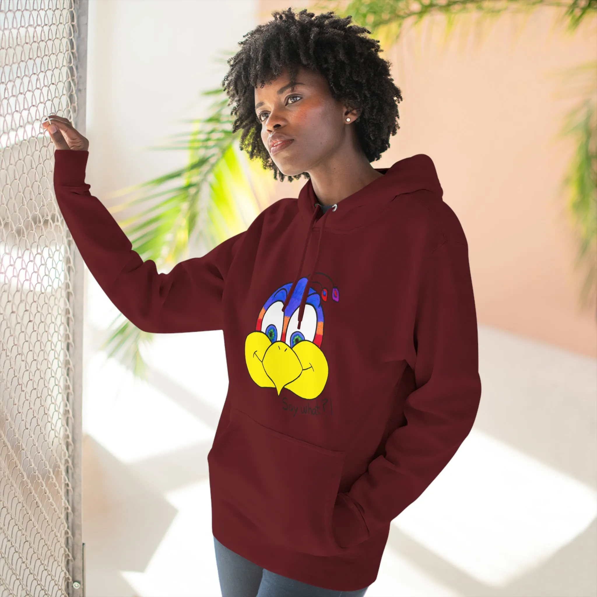 Say what?! Unisex French Terry Hoodie