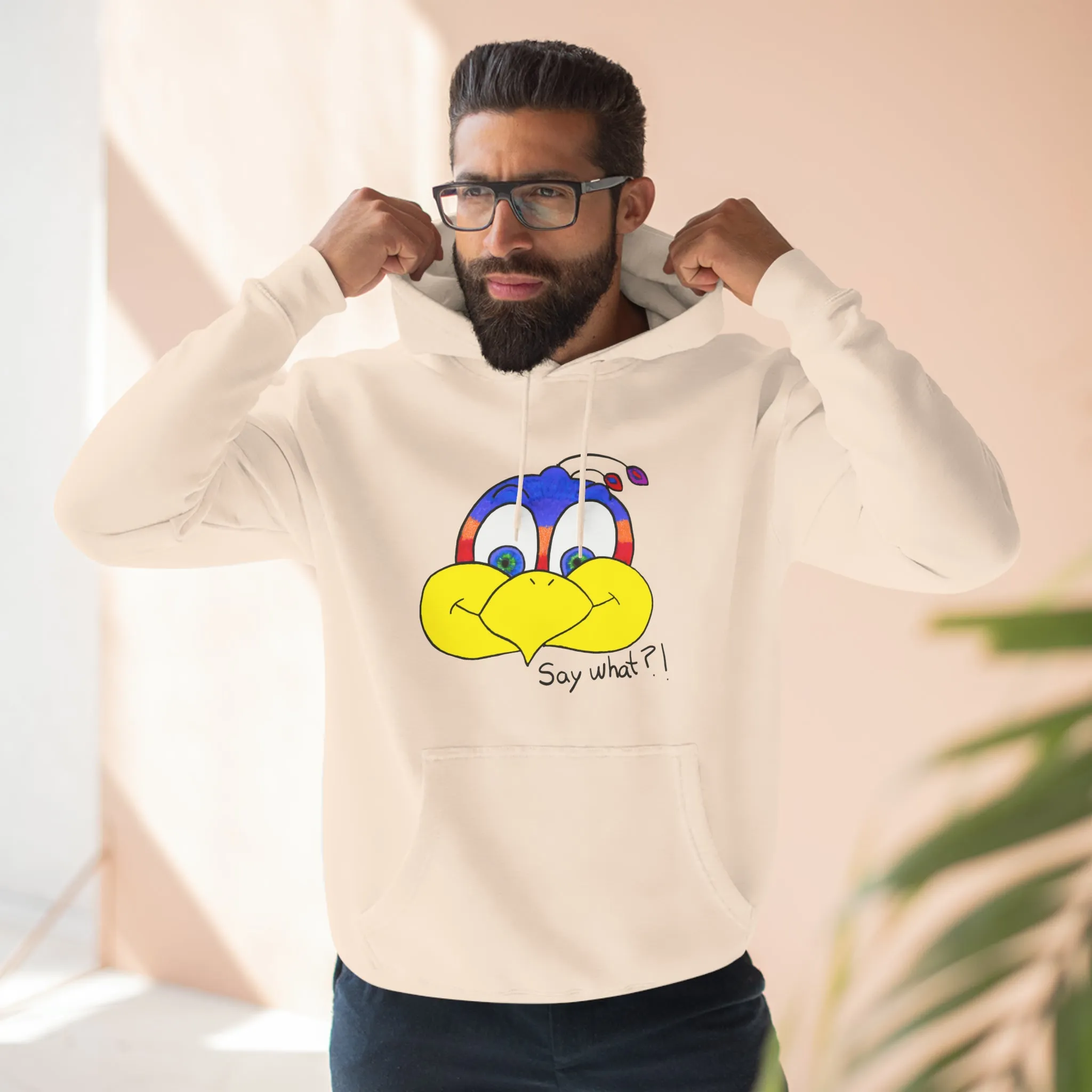 Say what?! Unisex French Terry Hoodie