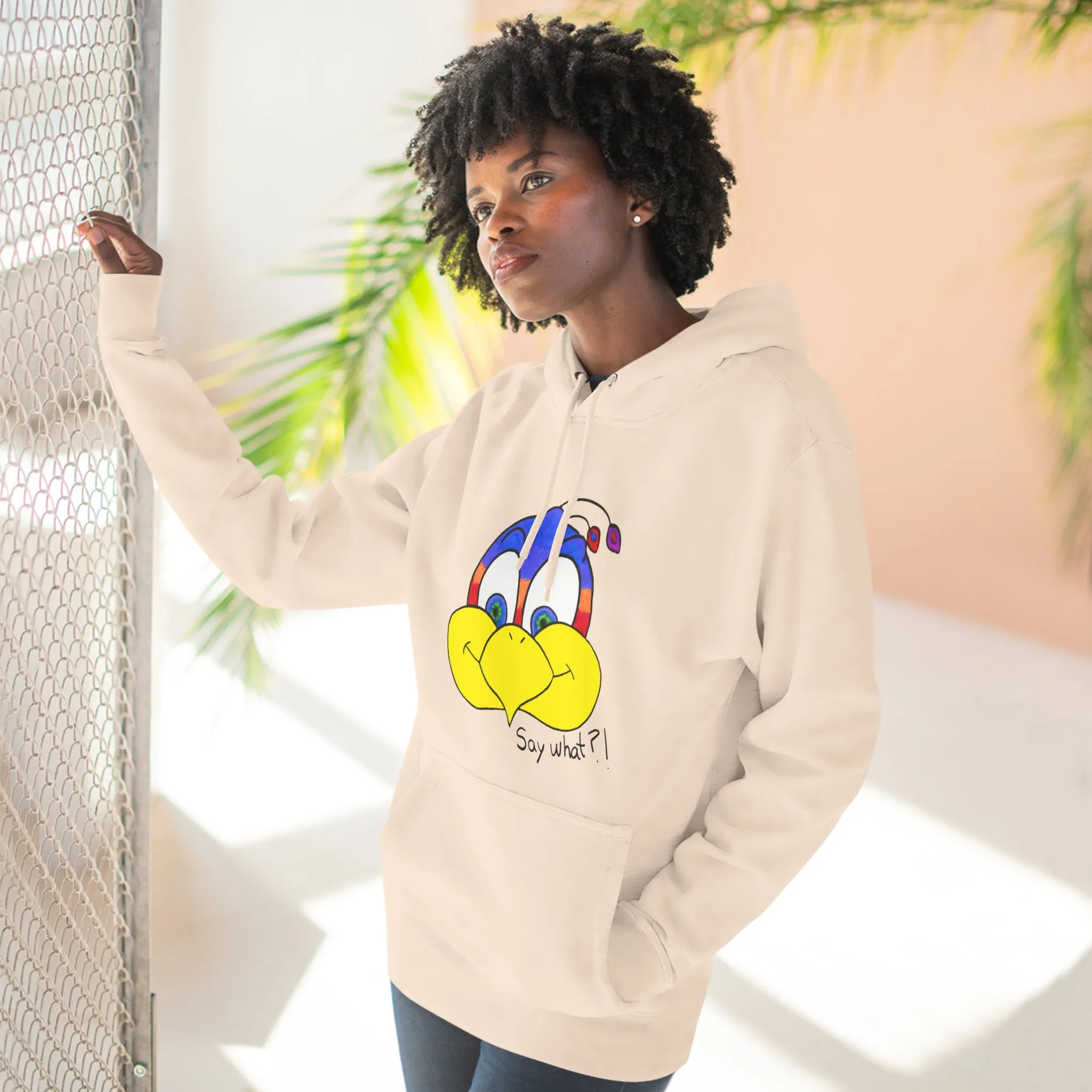 Say what?! Unisex French Terry Hoodie