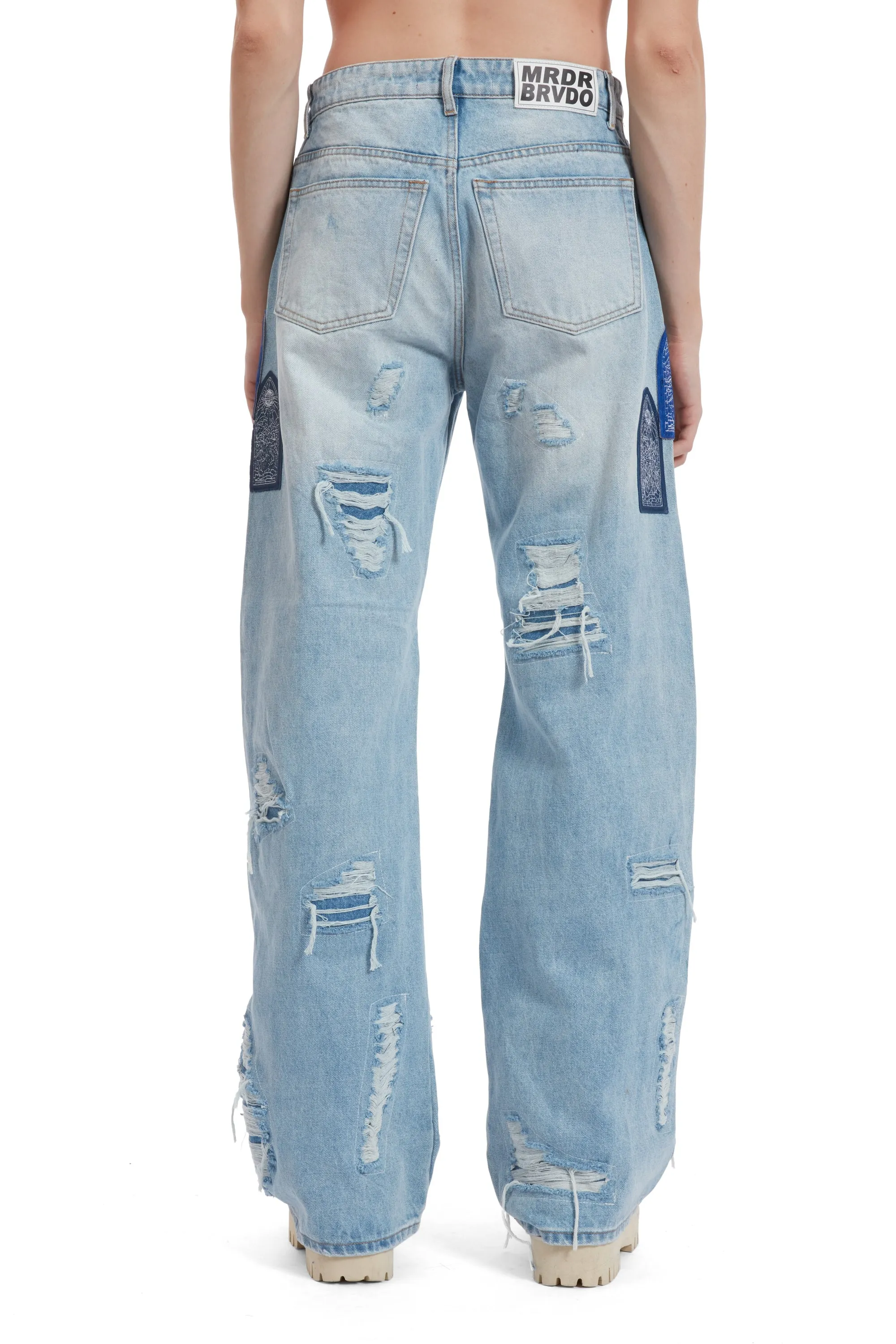 SIDE PATCH RELAXATION DENIM