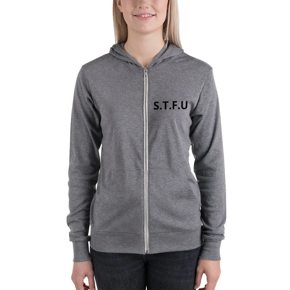 So I Won't Get Fired Zip Hoodie