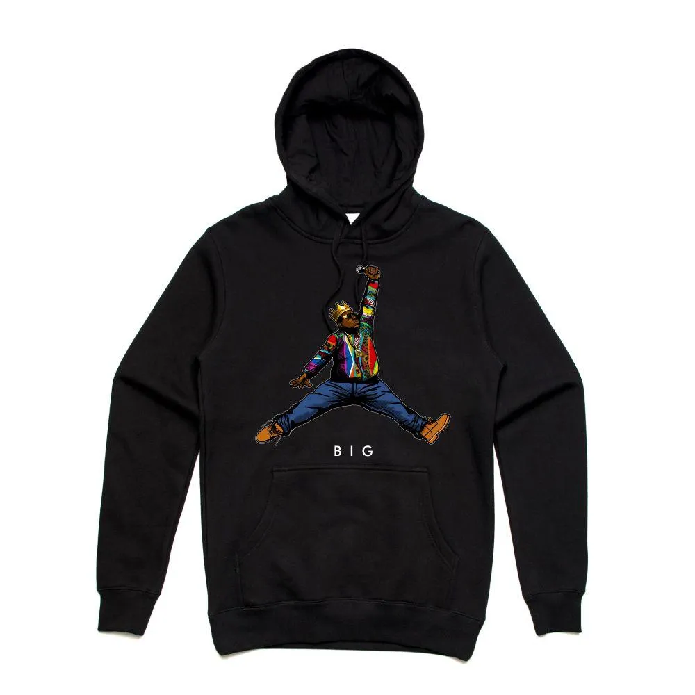 Streetwear on Demand BIGGIE JMPMN HOODIE BLACK