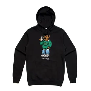 Streetwear on Demand PABLO BEAR HOODIE BLACK