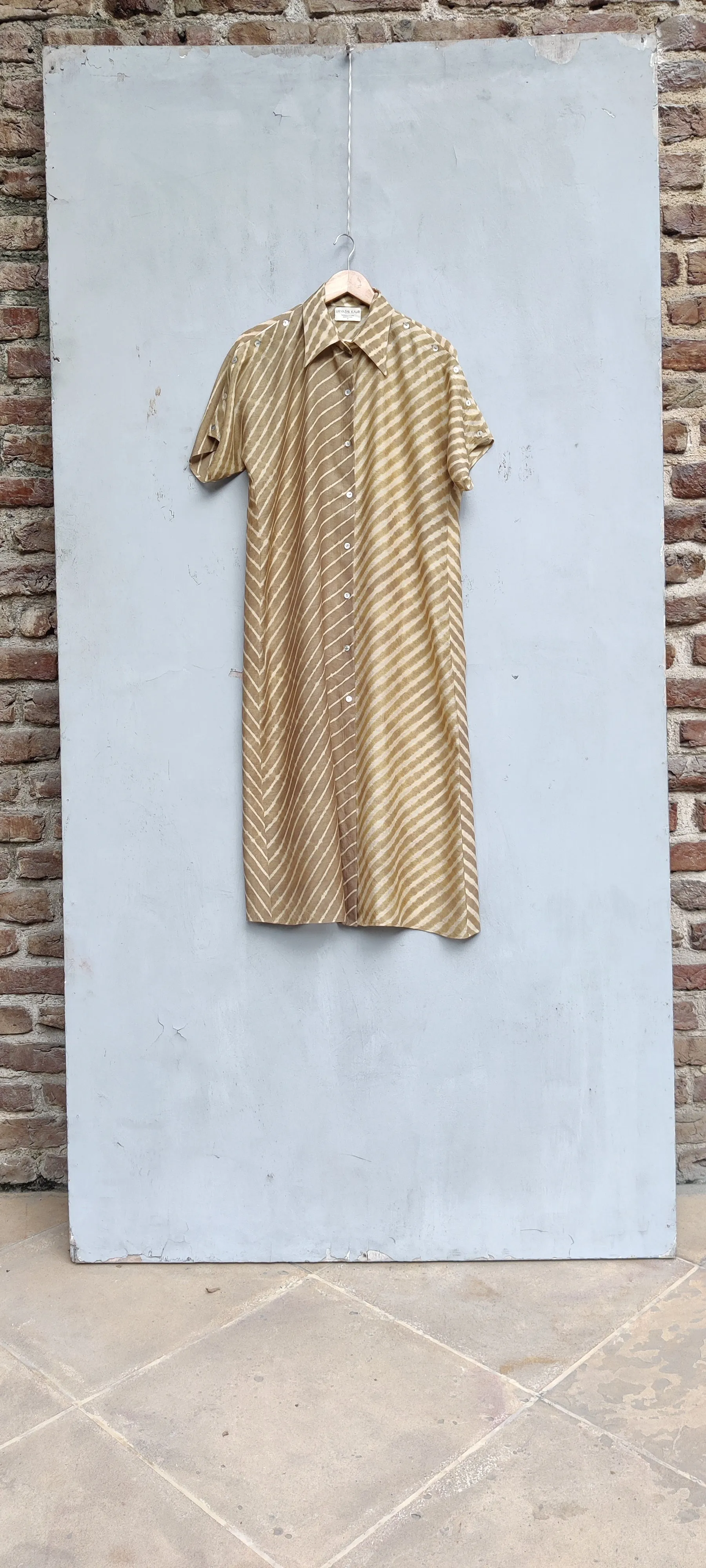 Summer Dress Cyprus Tussar Silk Fashion Edit Kai-04A Urvashi Kaur