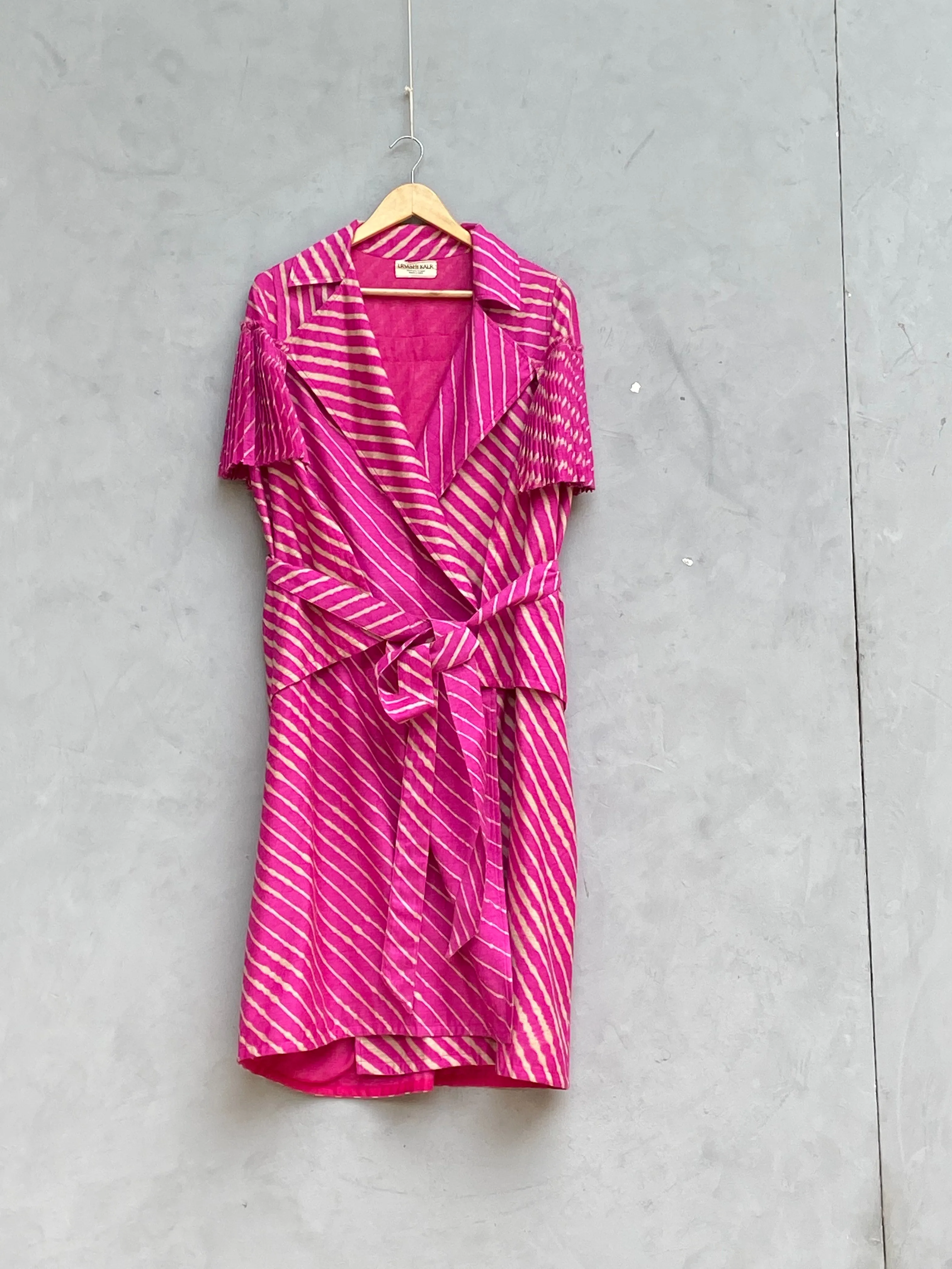 Summer Dress Fleur Trench Tussar Silk Fashion Edit Kai-05B Urvashi Kaur