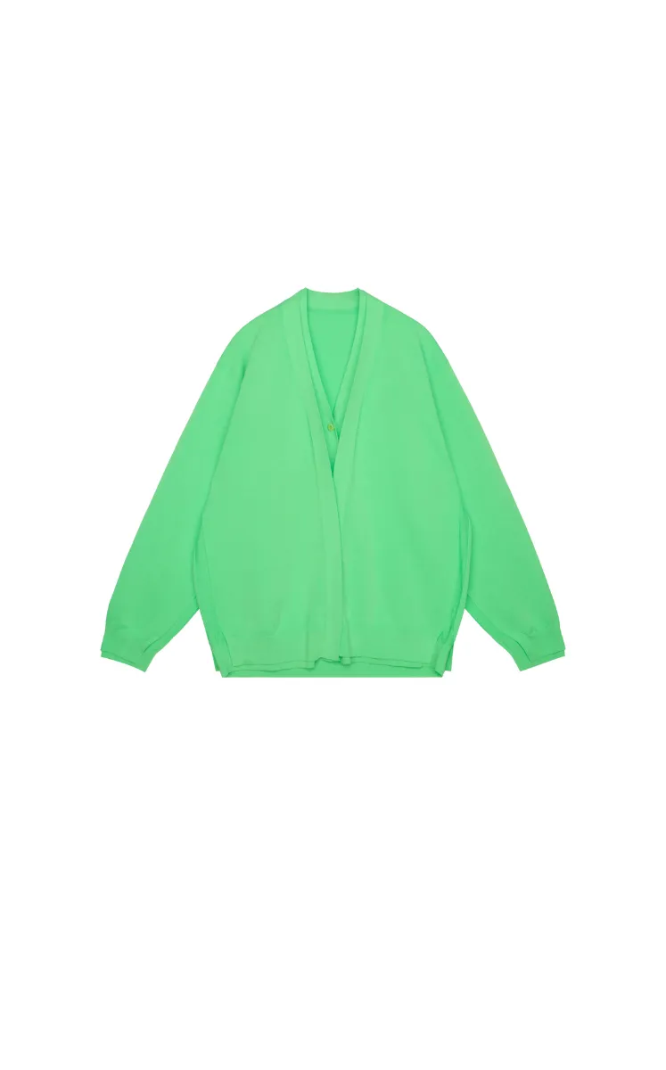Sweater / JNBY Oversized Paper Yarn Knit Cardigan