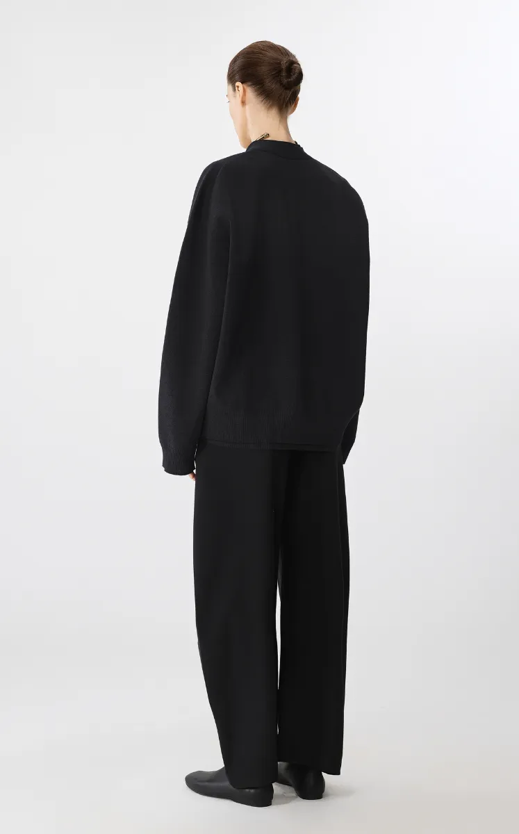 Sweater / JNBY Oversized Paper Yarn Knit Cardigan