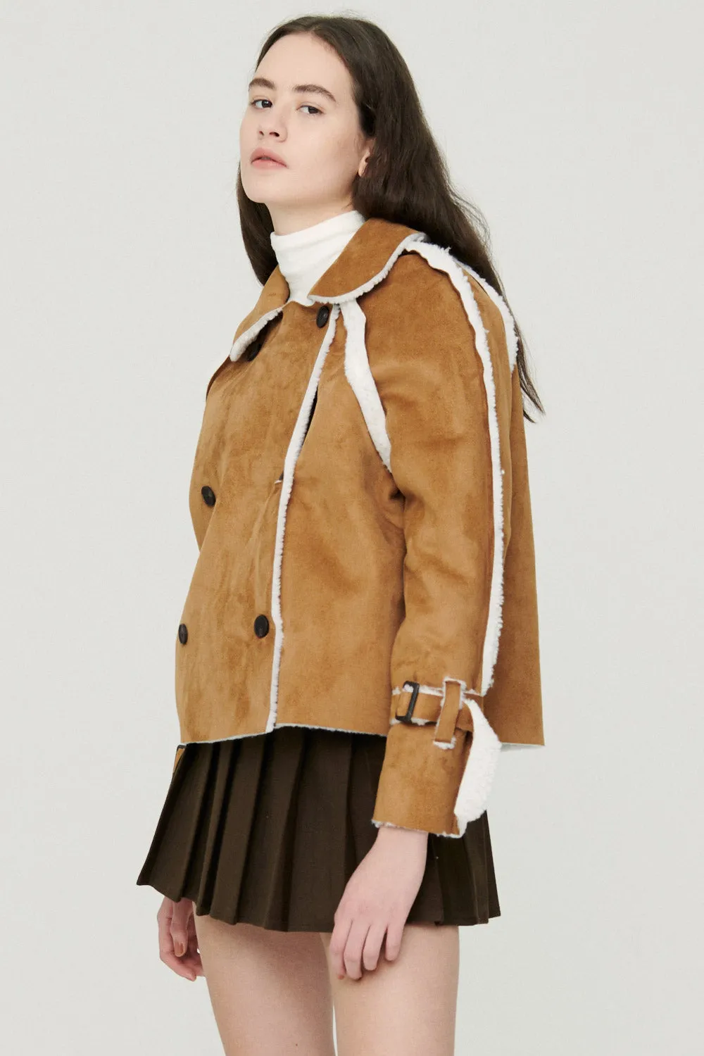 Sybil Shearling Oversize Jacket