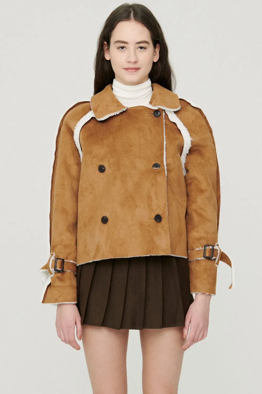 Sybil Shearling Oversize Jacket