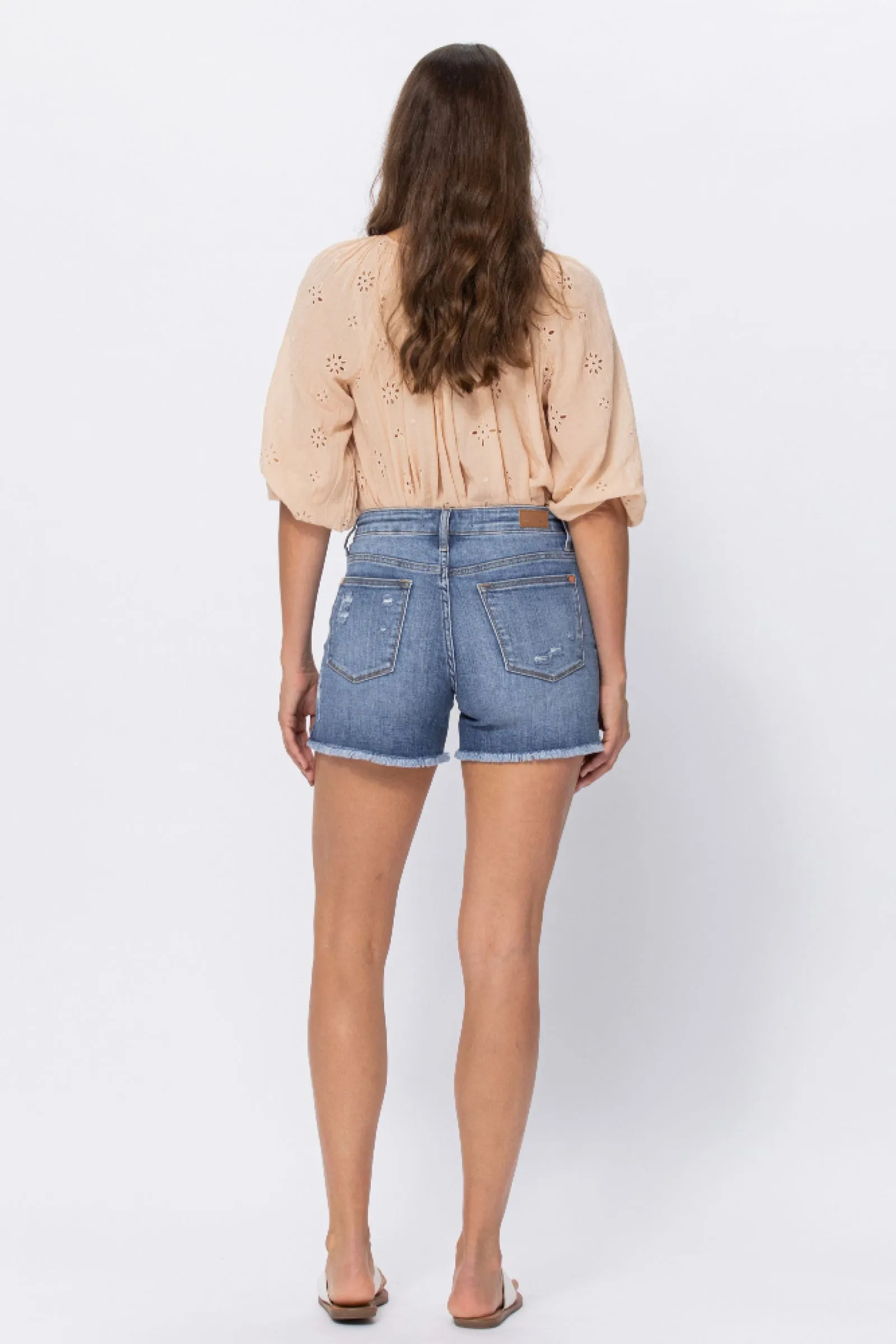 Take A Closer Look Cutoff Shorts