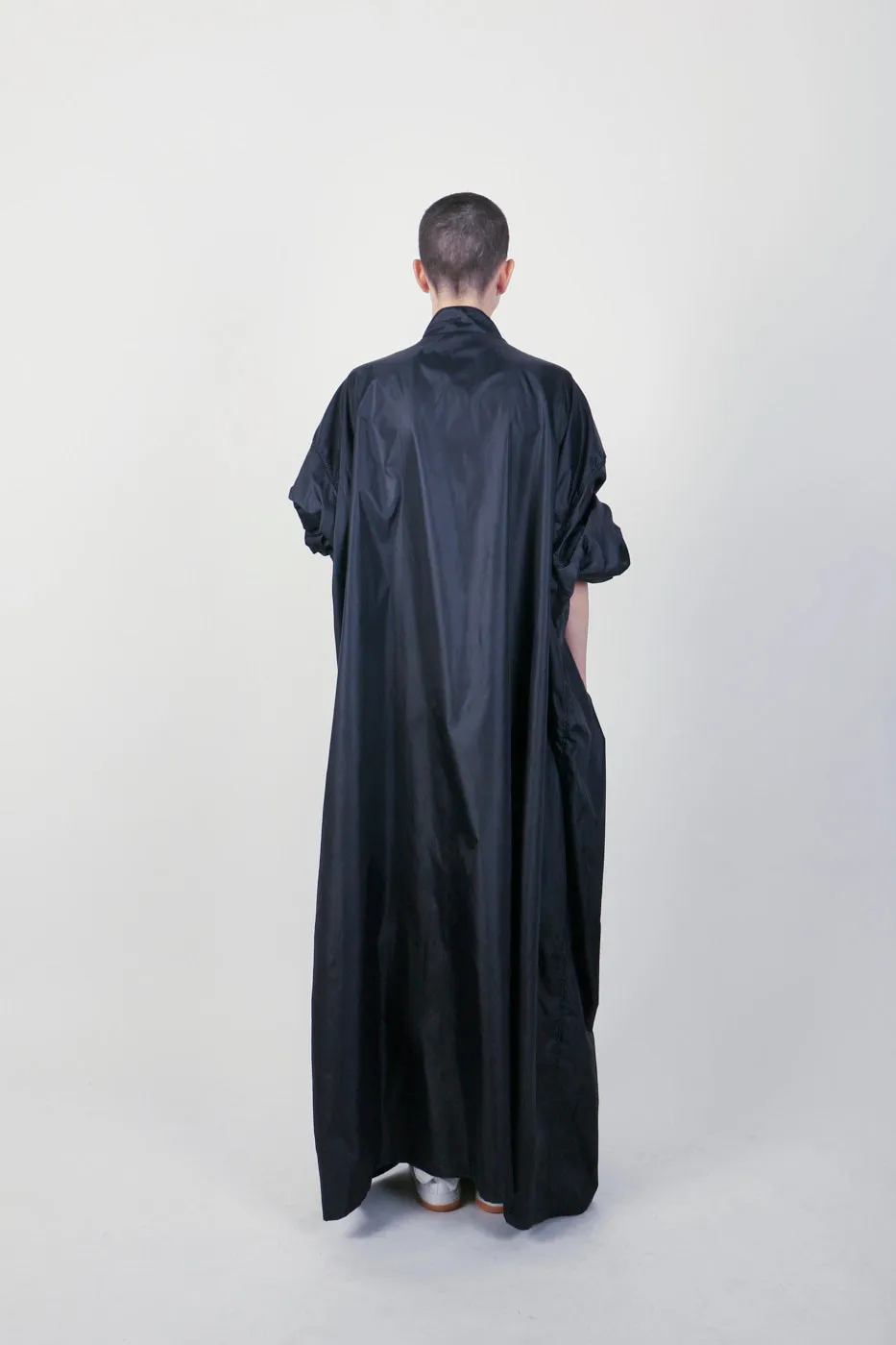 The Oversized Nylon Trench