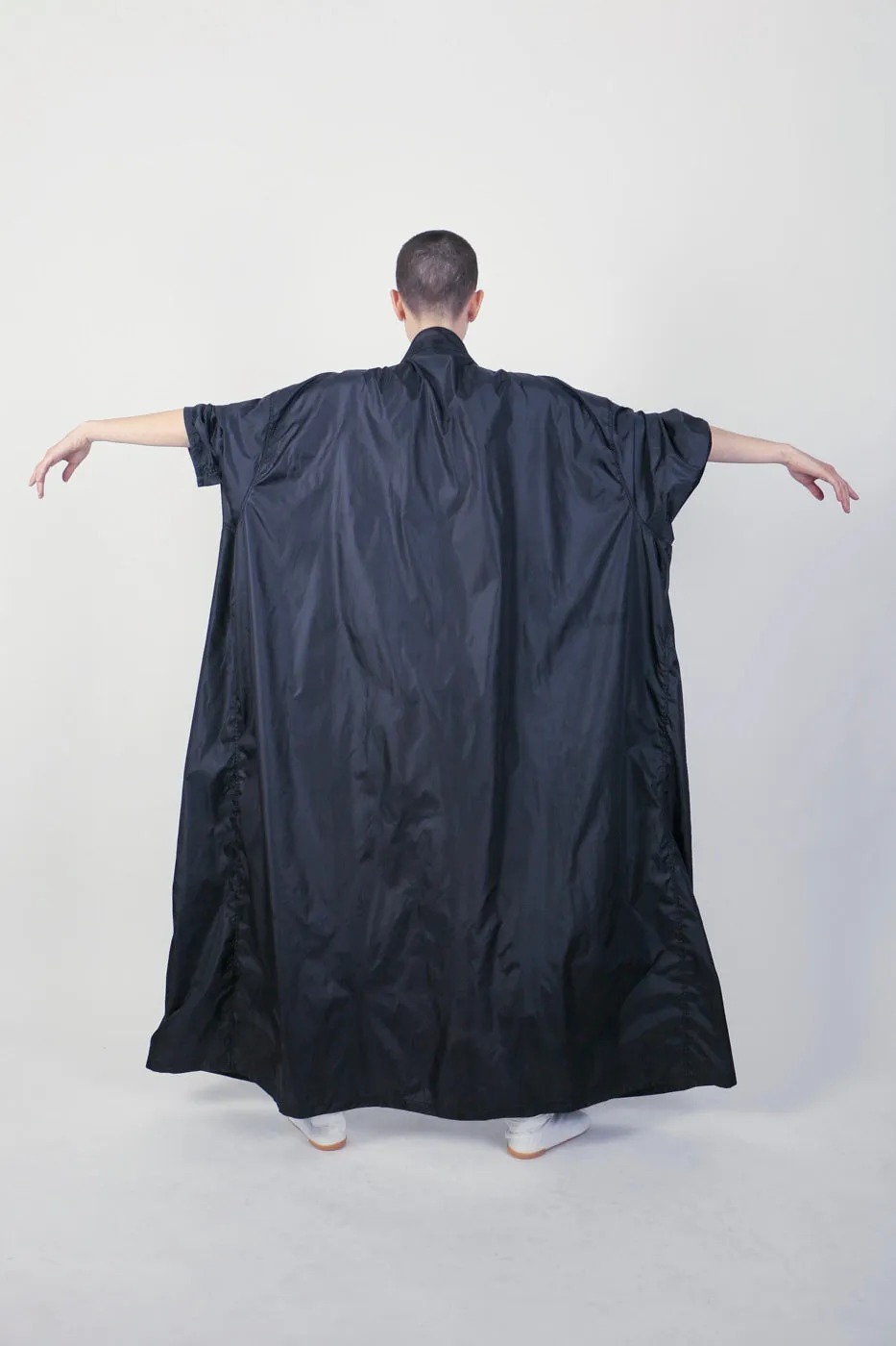 The Oversized Nylon Trench
