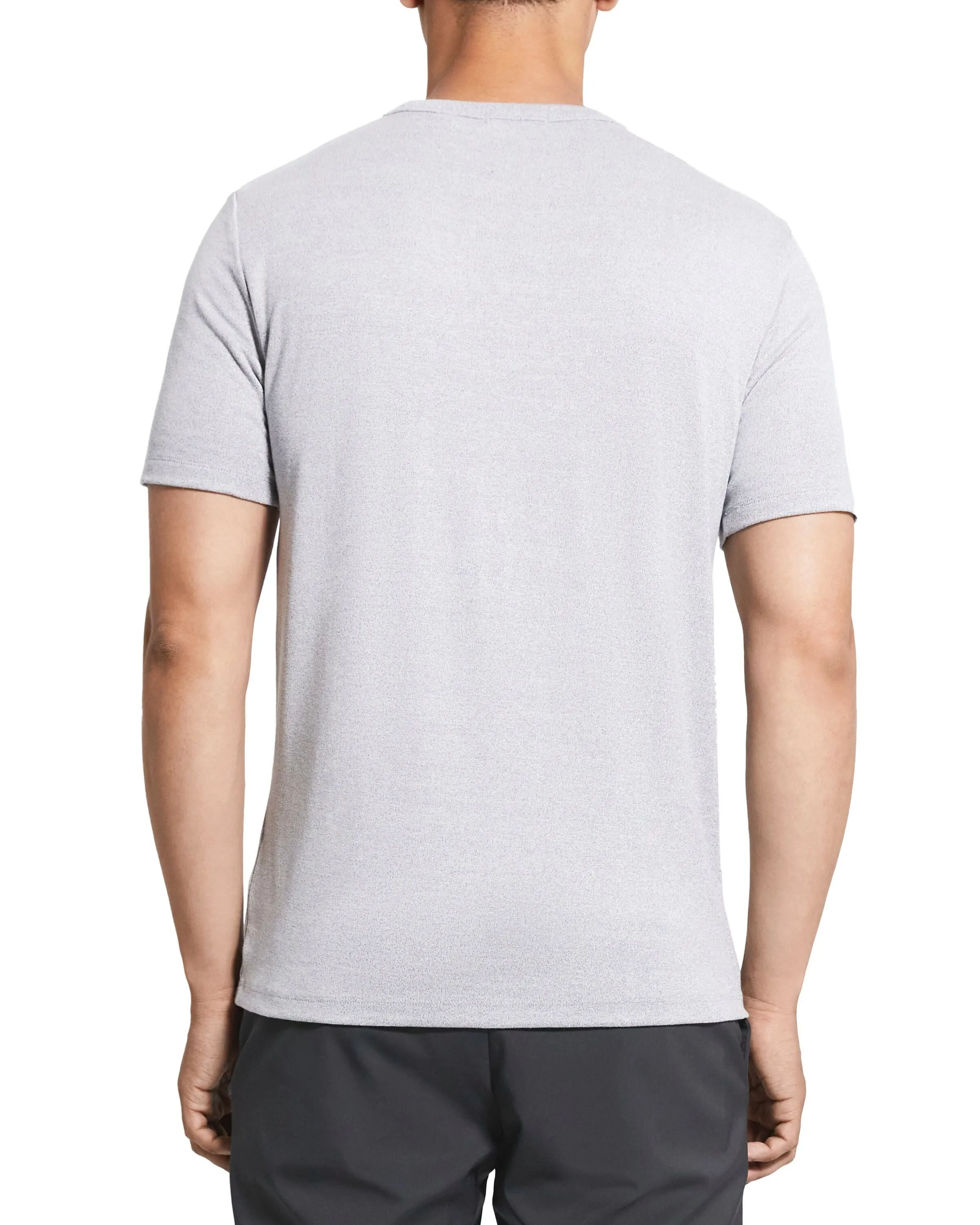 Theory Essential Tee in Anemone - Grey Multi