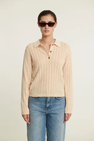 Tricia LS Polo - Birch