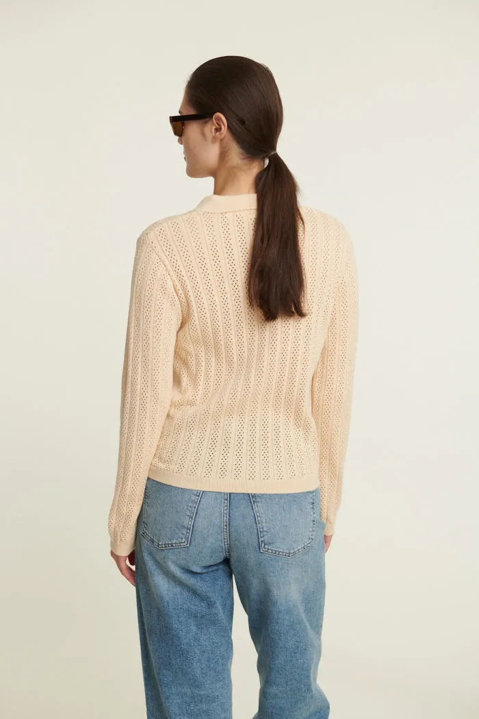 Tricia LS Polo - Birch
