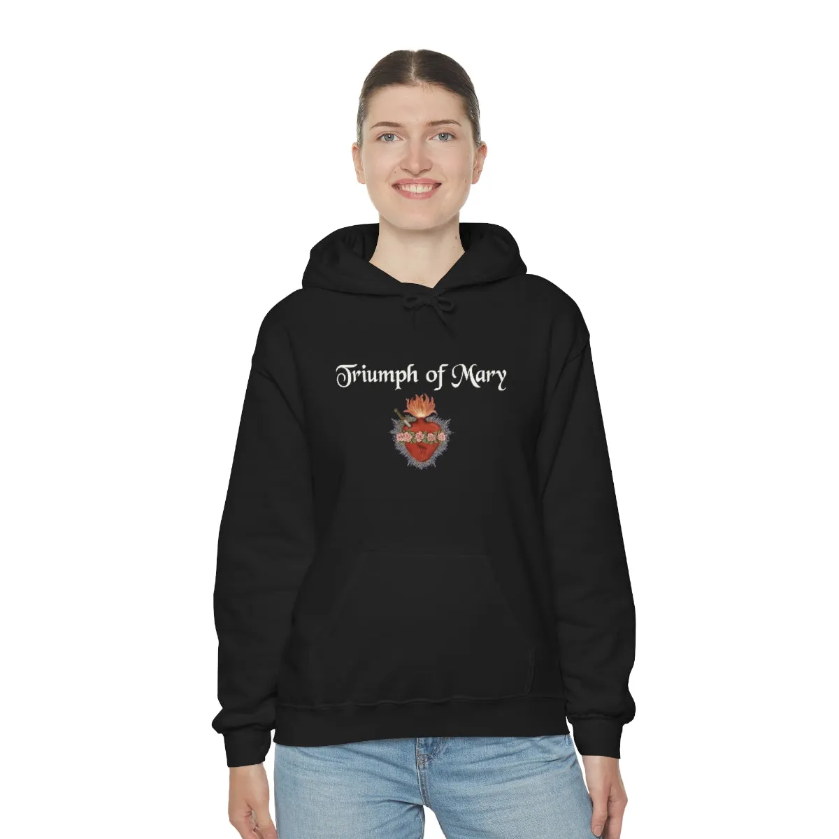 Triumph of Mary Hooded Sweatshirt