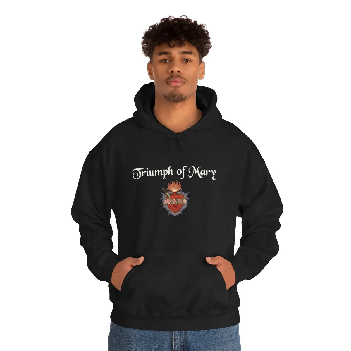 Triumph of Mary Hooded Sweatshirt