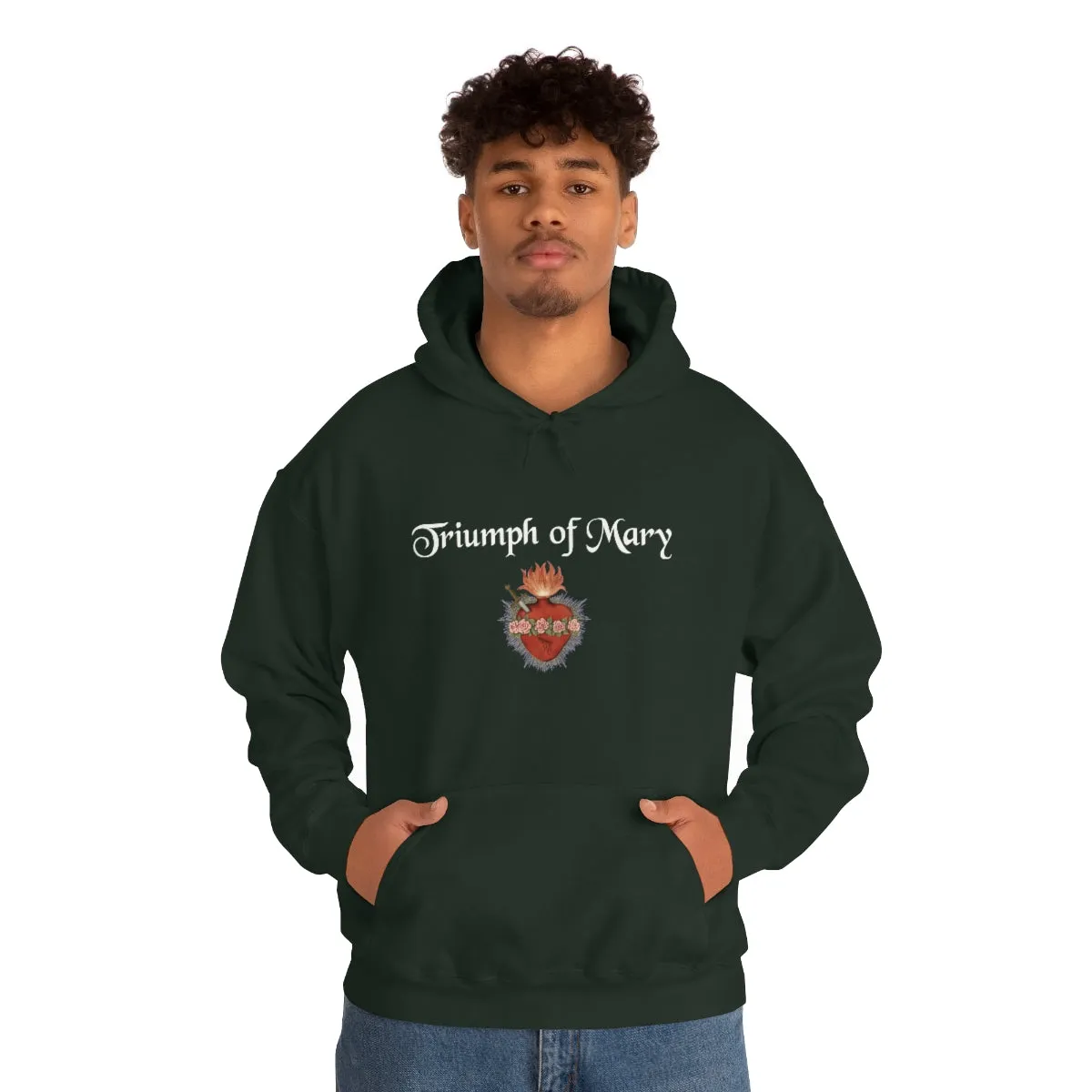Triumph of Mary Hooded Sweatshirt