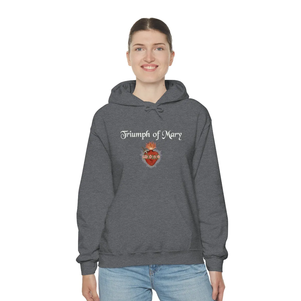 Triumph of Mary Hooded Sweatshirt