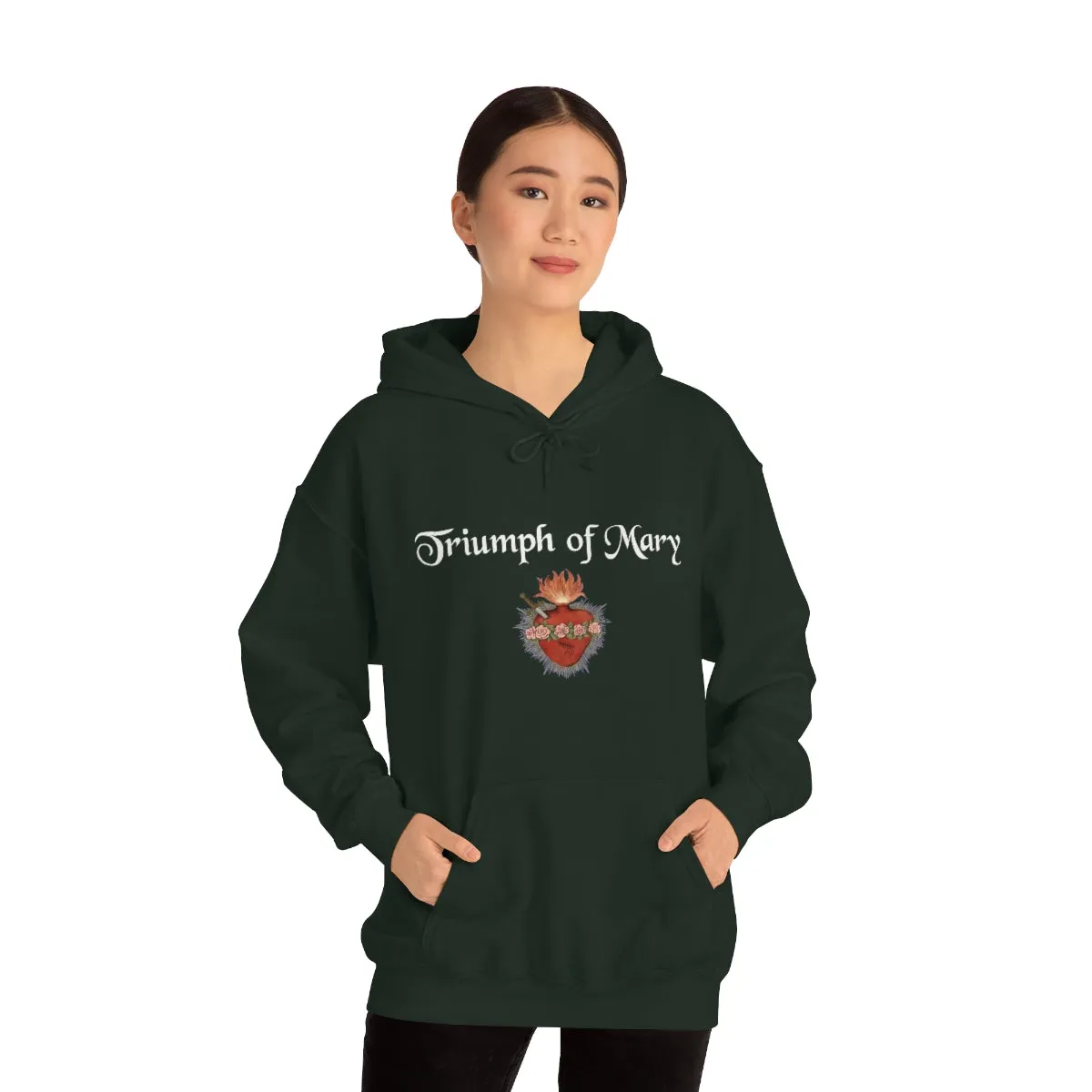 Triumph of Mary Hooded Sweatshirt
