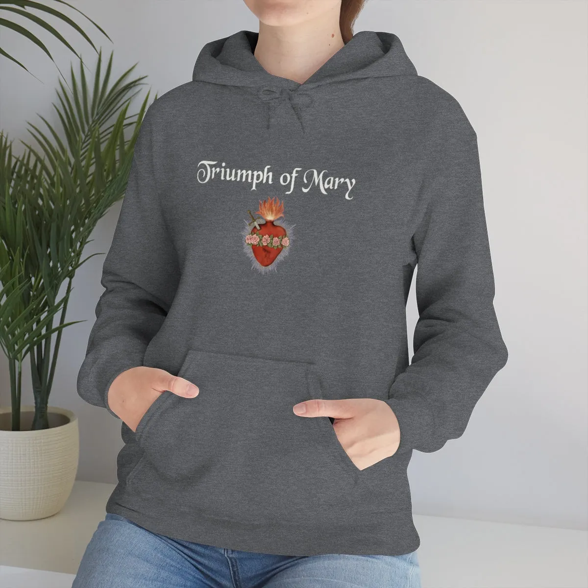 Triumph of Mary Hooded Sweatshirt