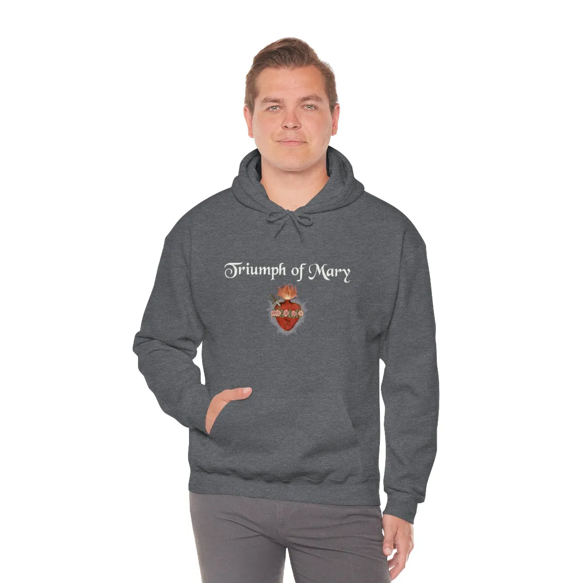 Triumph of Mary Hooded Sweatshirt