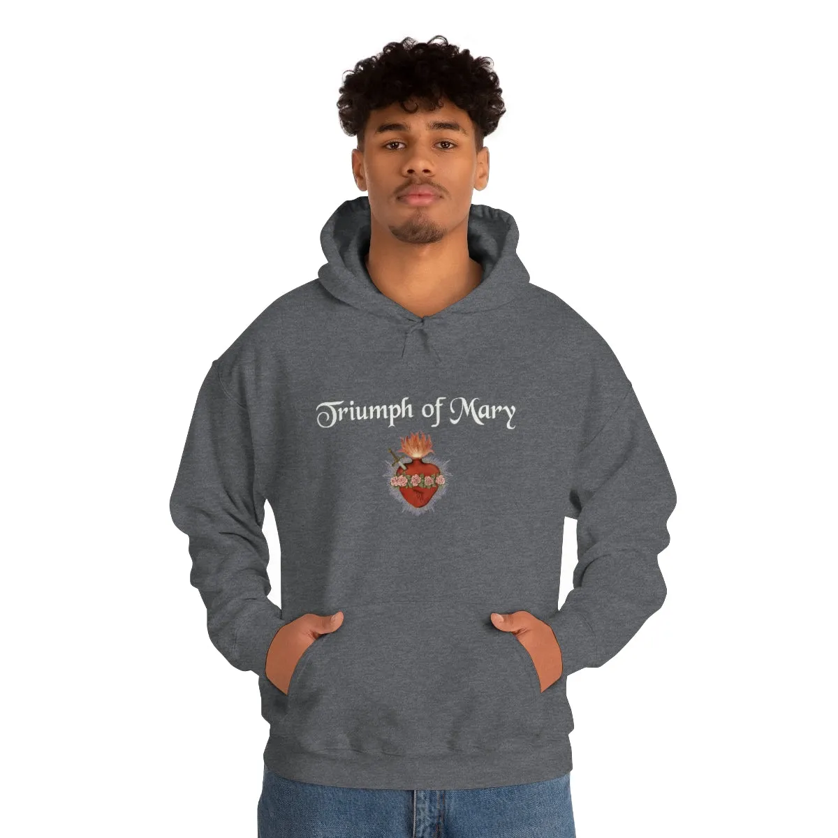 Triumph of Mary Hooded Sweatshirt