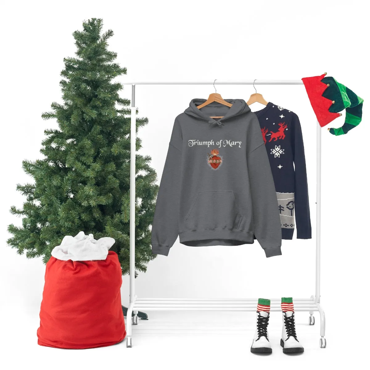 Triumph of Mary Hooded Sweatshirt