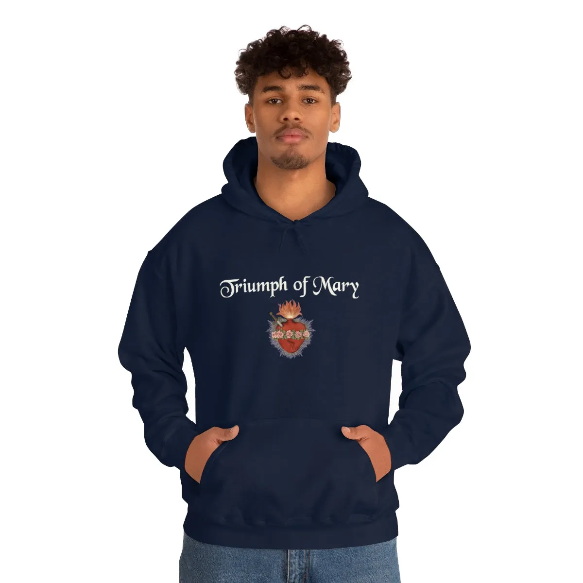 Triumph of Mary Hooded Sweatshirt