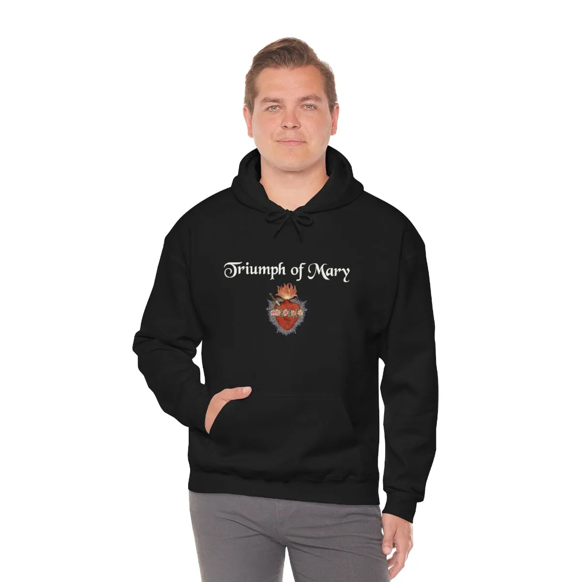 Triumph of Mary Hooded Sweatshirt