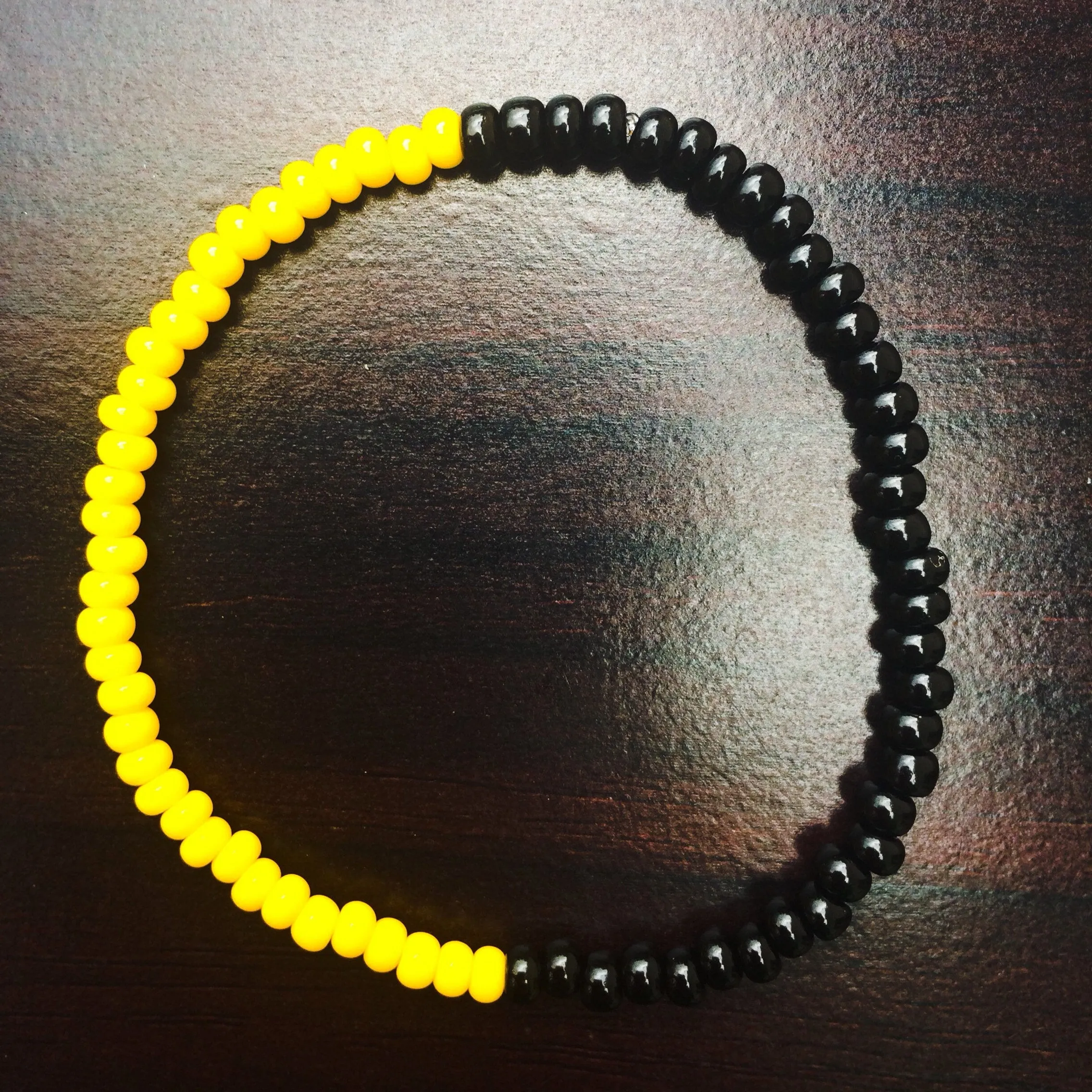Twenty One Pilots Trench Bracelet Set / Black and Yellow Bracelets