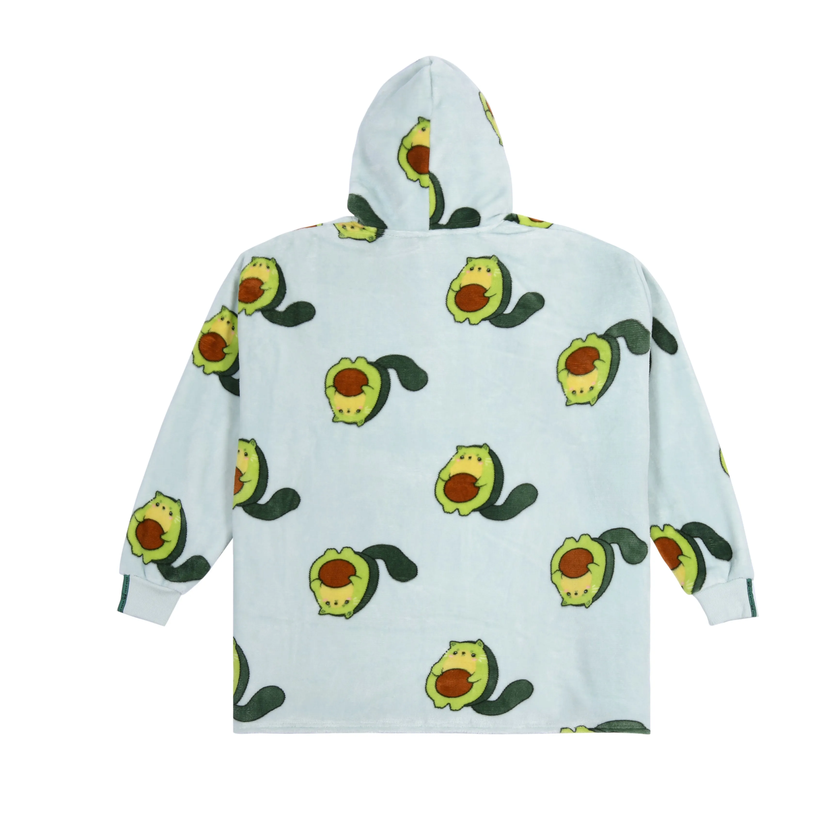 UGGOWEAR Giant Hoodie Avocato Kids Green Sizes 12-14