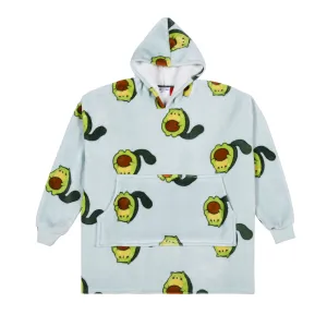 UGGOWEAR Giant Hoodie Avocato Kids Green Sizes 12-14