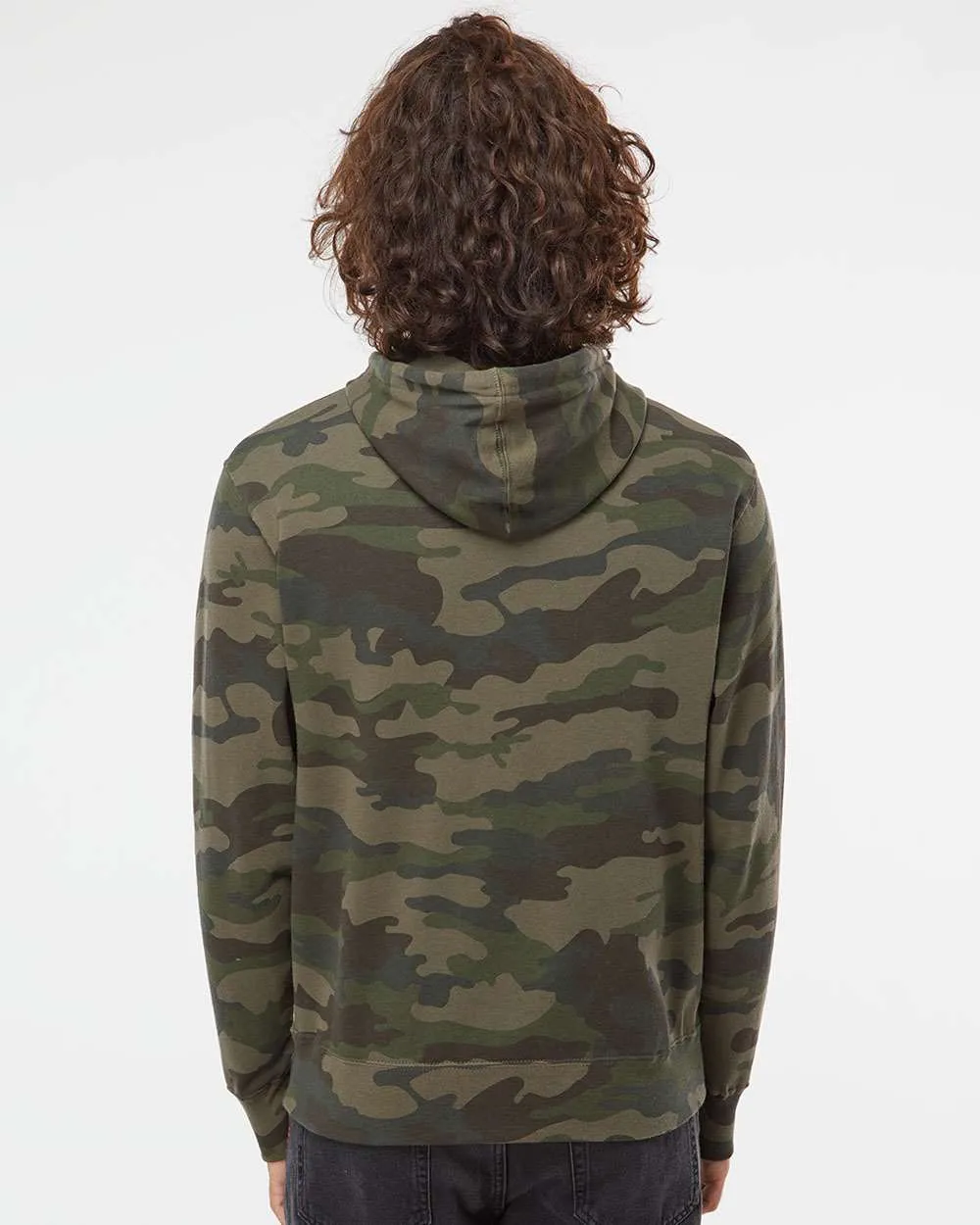 Unisex Lightweight Fitted Hooded Pullover Sweatshirt