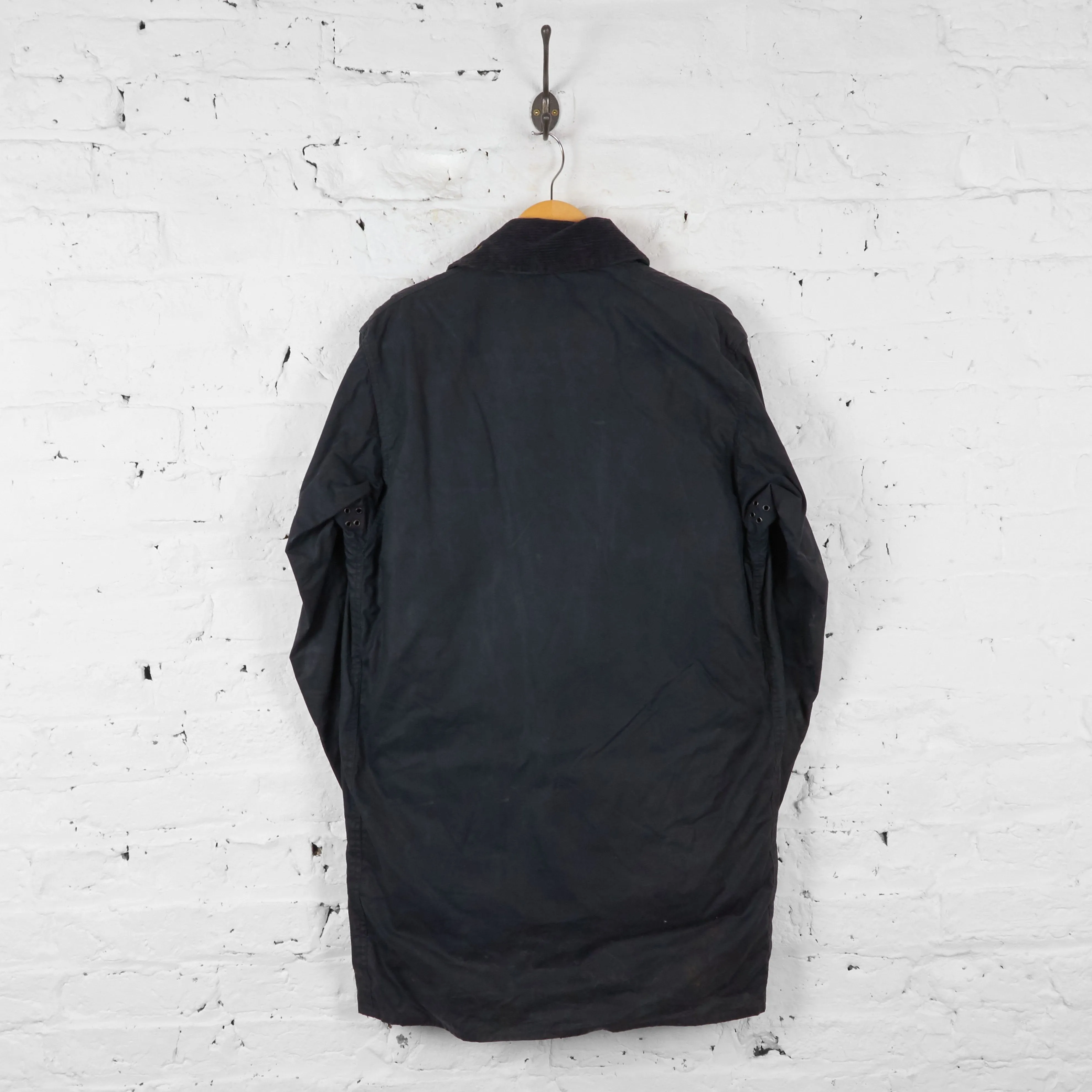 Vintage Barbour Border With Lining - Blue - XL