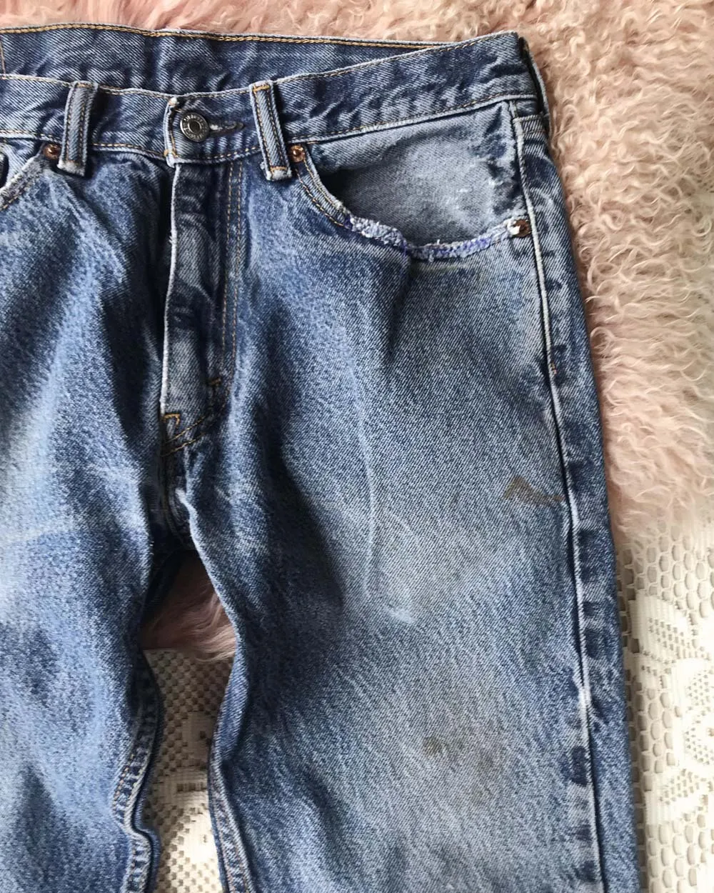 Vintage Patched Levi's