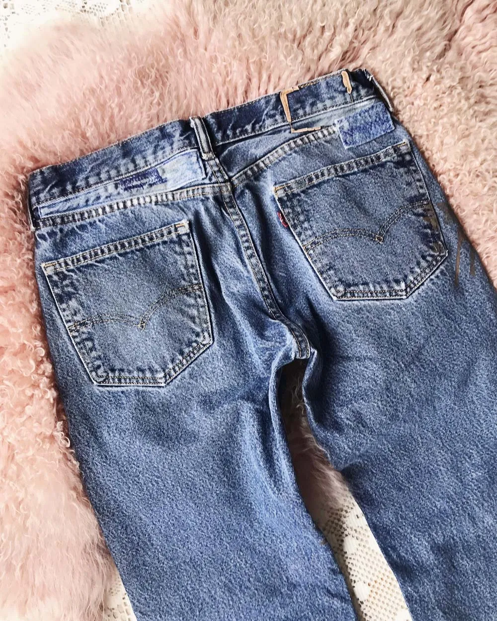 Vintage Patched Levi's